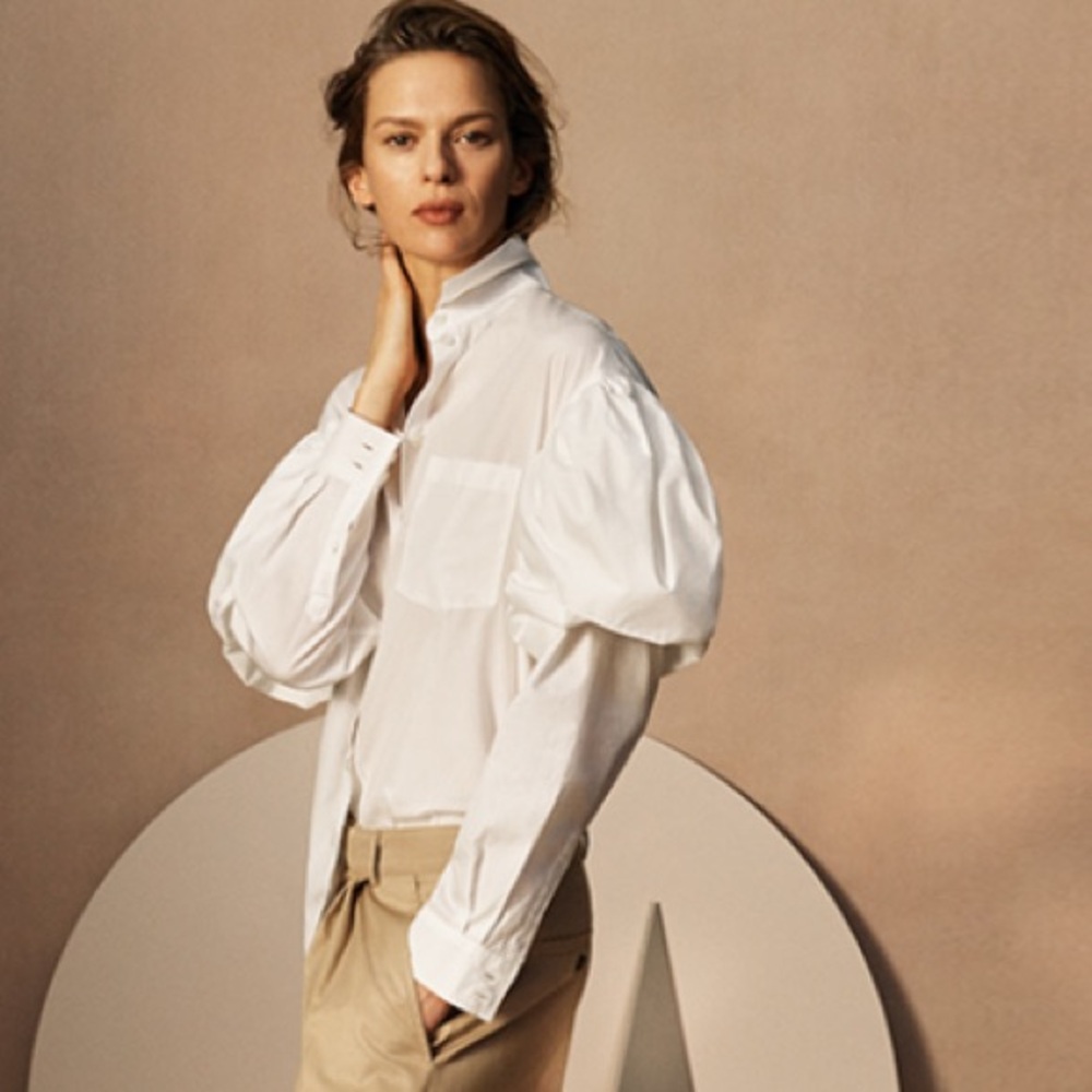 Simone Rocha runway shirt